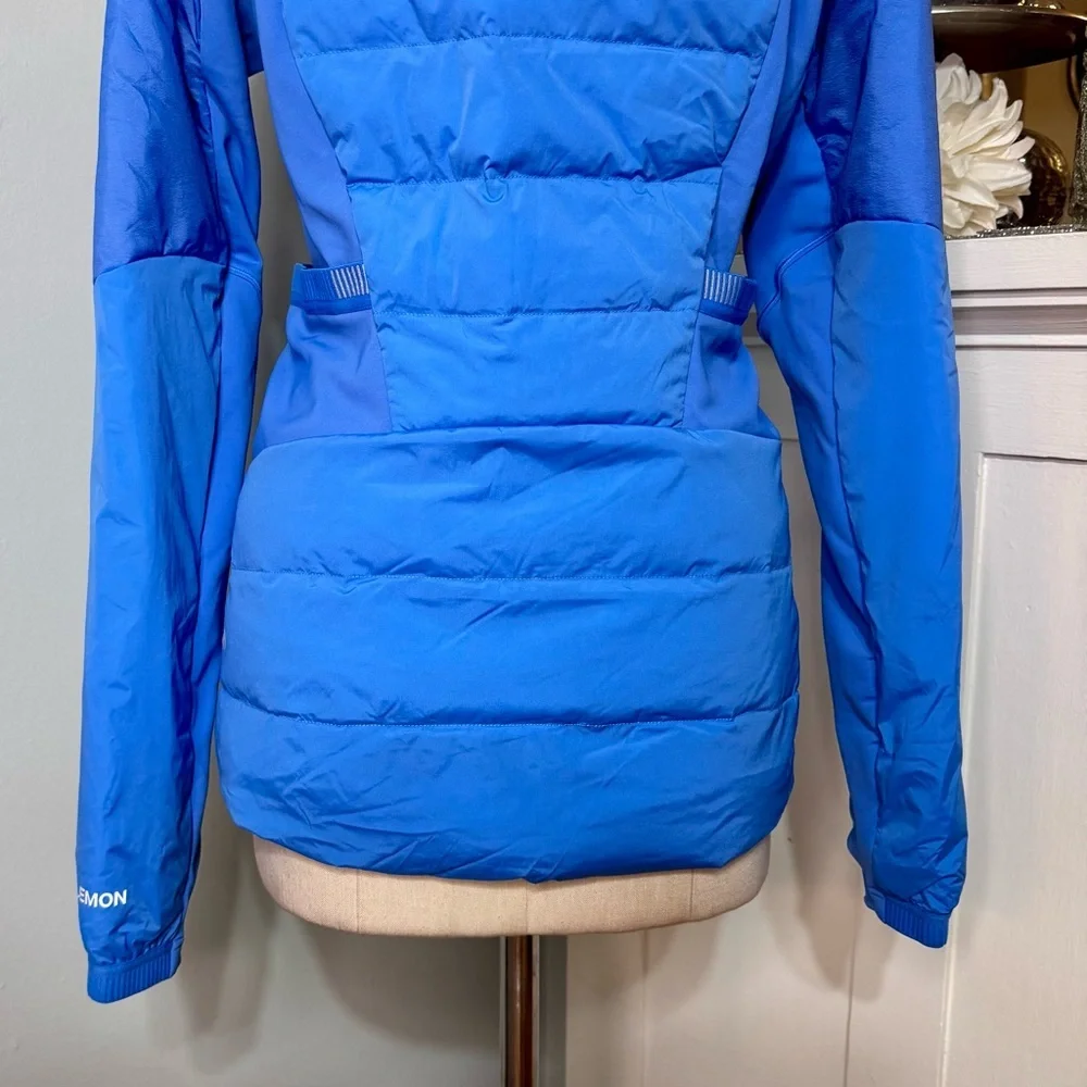 Lululemon Down For It All Jacket Winter Coat Pipe Dream Blue Size 12 NWT - Picture 10 of 16